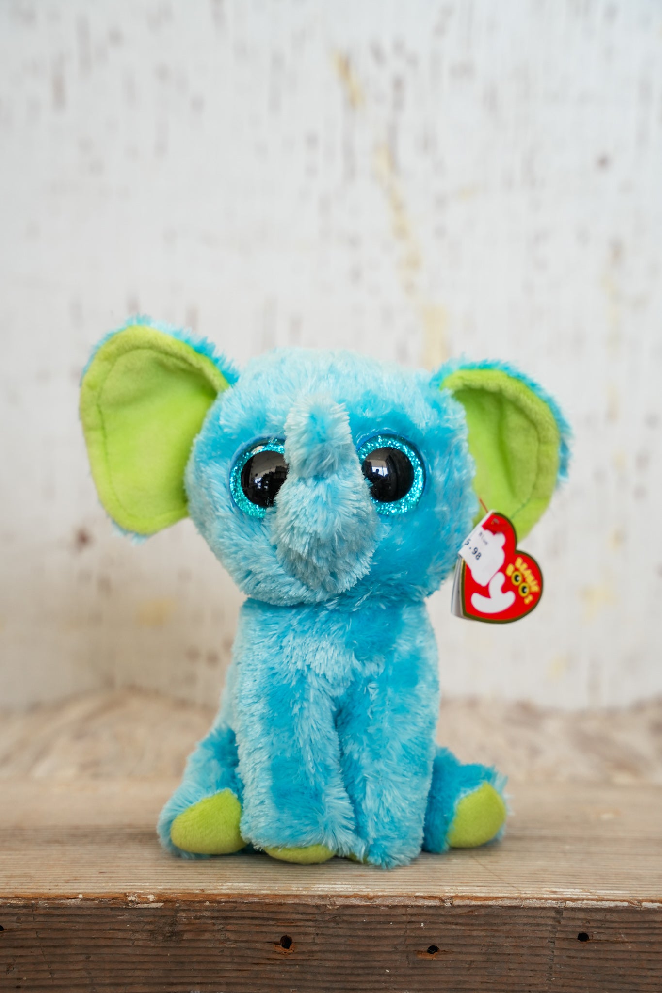 BEANIE BOOS | TRUNKLES ELEPHANT BLUE