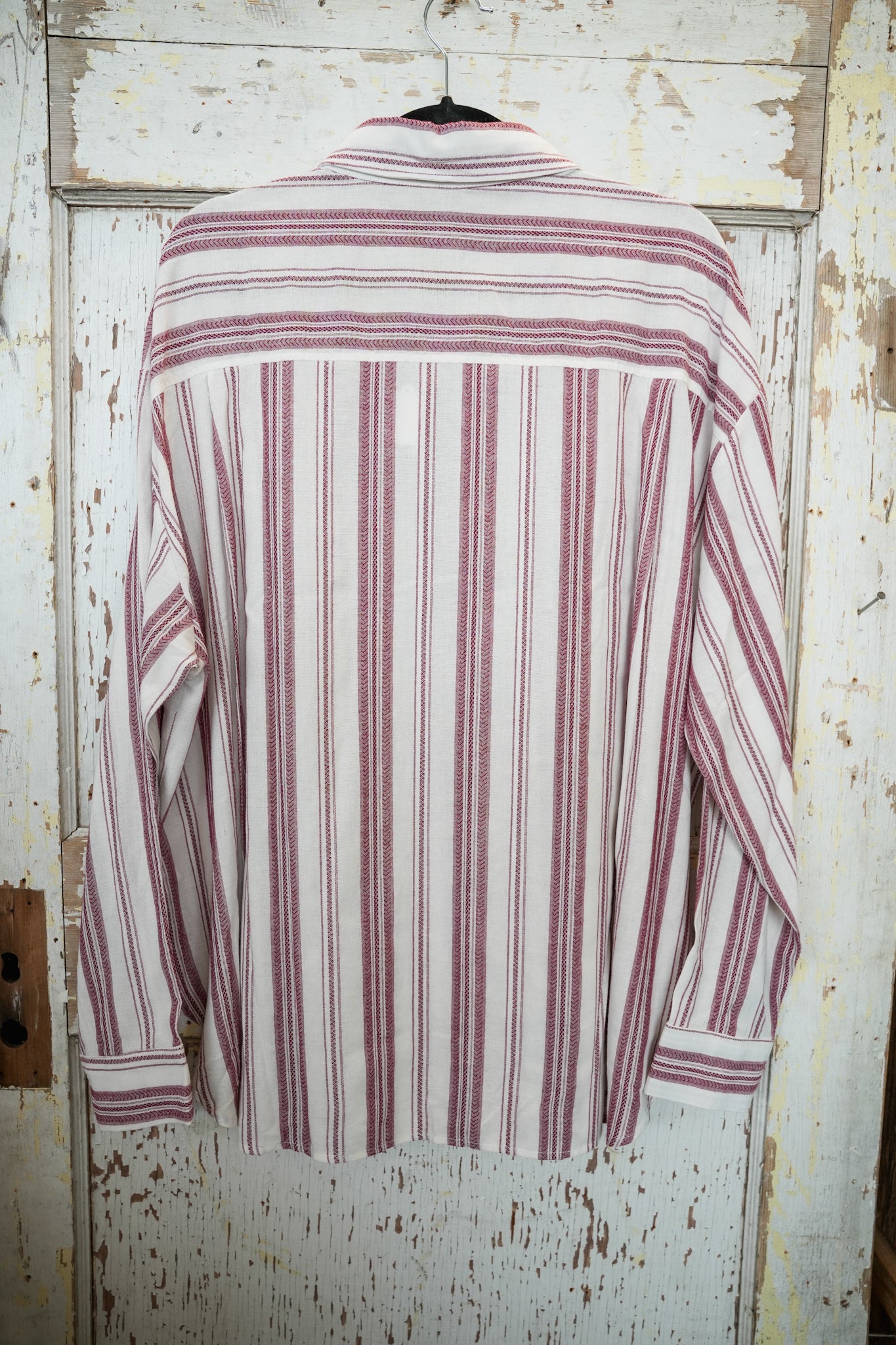 TOP WINE DYE STRIPES | PLUS