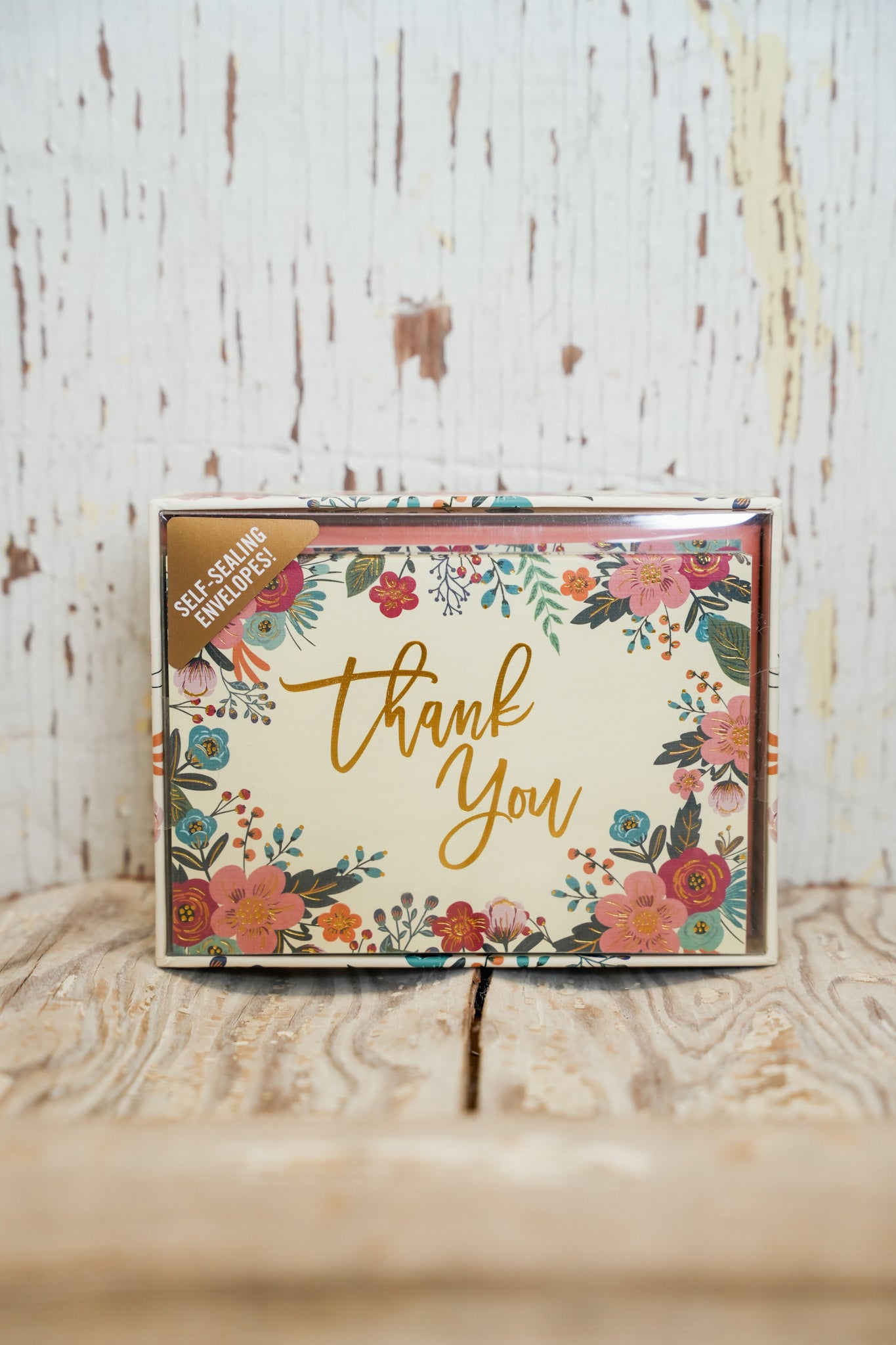 FLORAL FRAME THANK YOU NOTES