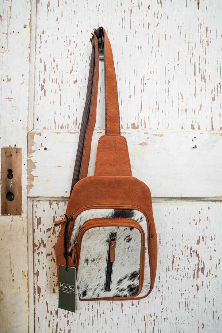 SLING BAG HAIR-ON-HIDE