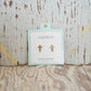 CUTIES CROSS STUD EARRINGS