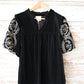 BLACK VELVET BLOUSE