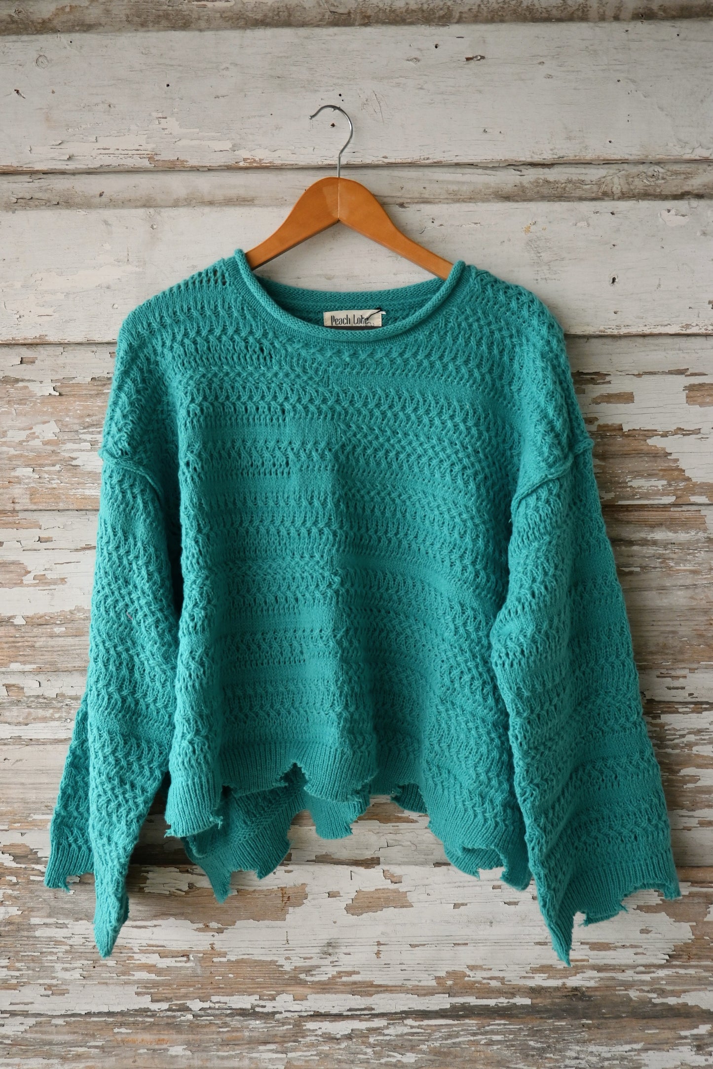 TURQUOISE SWEATER