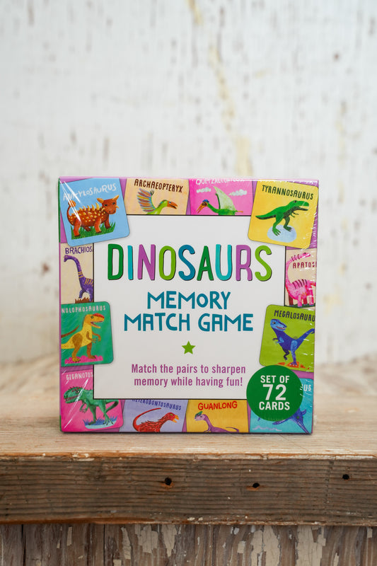 DINOSAURS MEMORY MATCHING GAME