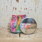 PETITE RAINBOW WATERCOLOR VOLCANO CANDLE | 8 OZ