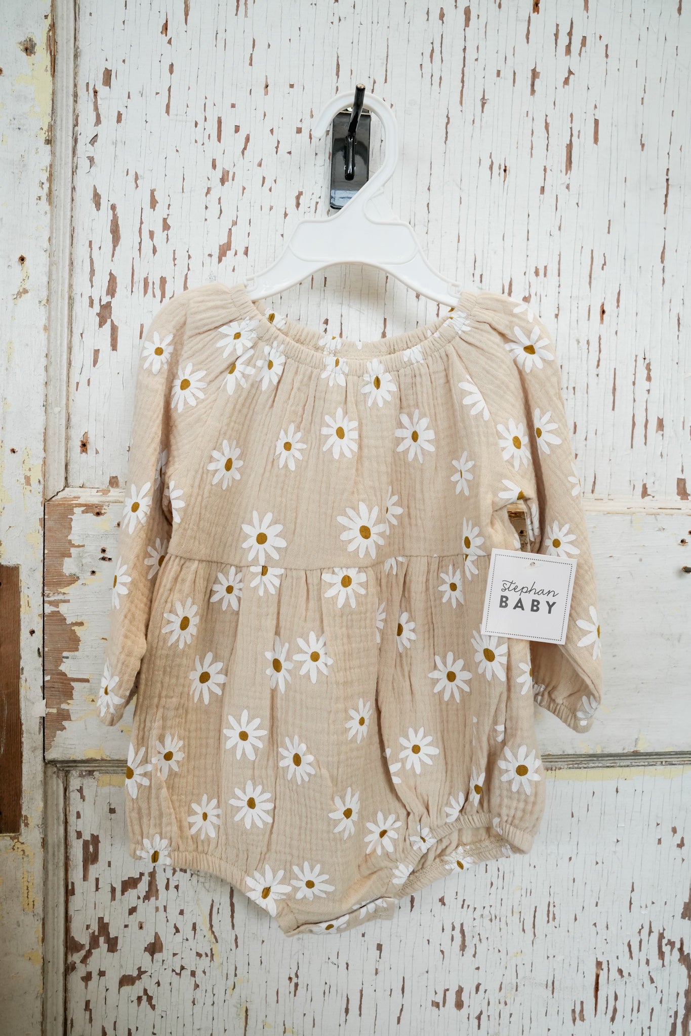 LONG SLEEVE BUBBLE DAISY ONSIE