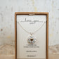 LOVE YOU LOCKET NECKLACE | SILVER