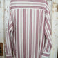 TOP WINE DYE STRIPES | PLUS