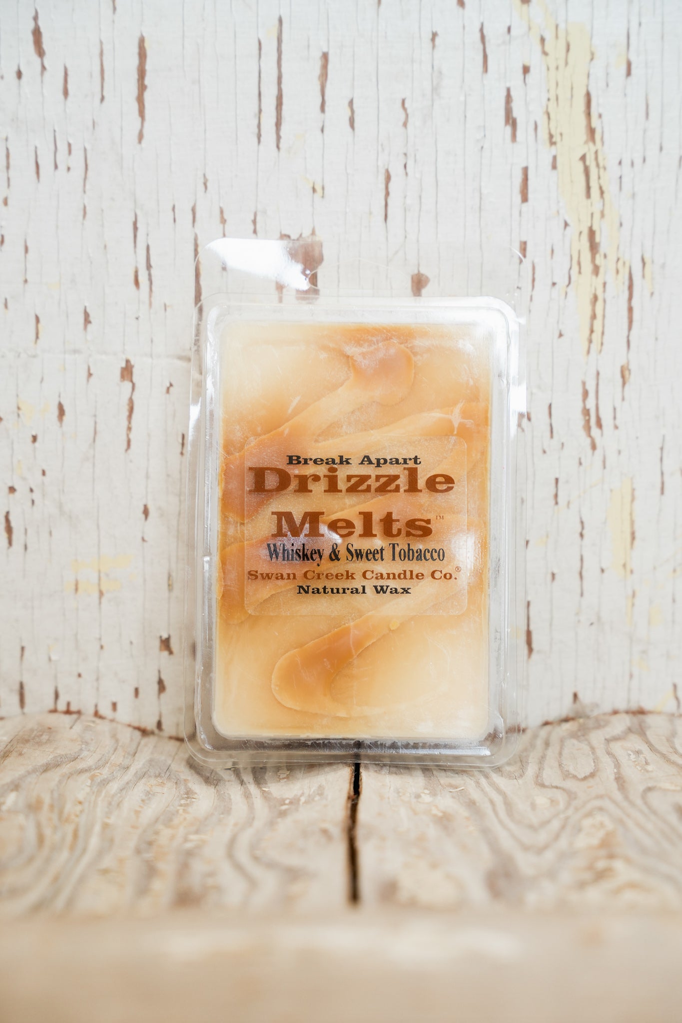 DRIZZLE MELTS WHISKEY AND SWEET TOBACCO