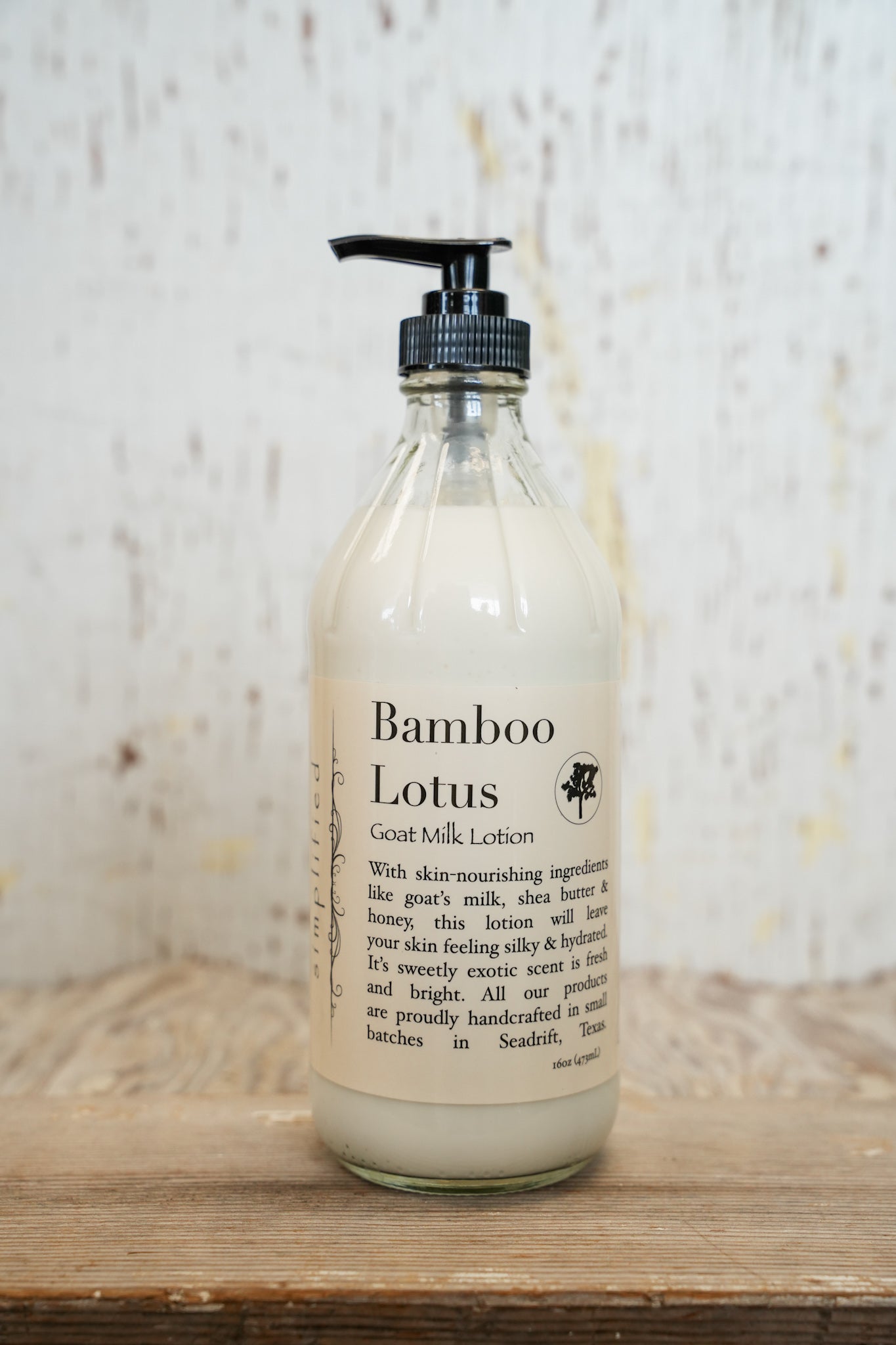 SIMPLIFIED LOTION BAMBOO LOTUS