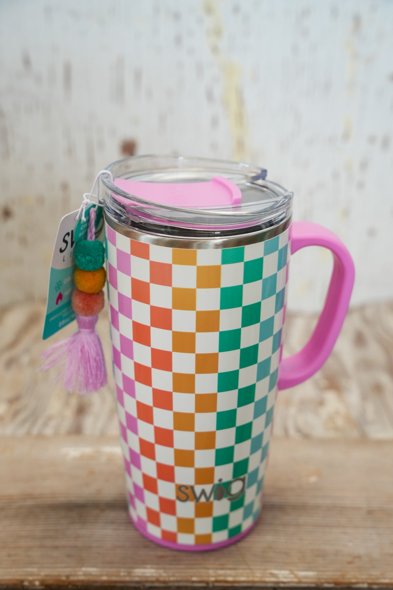 CHECK MATE TRAVEL MUG 22 OZ