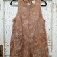BROWN FLORAL ROMPER