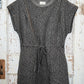 GREY ANIMAL PRINT DRESS