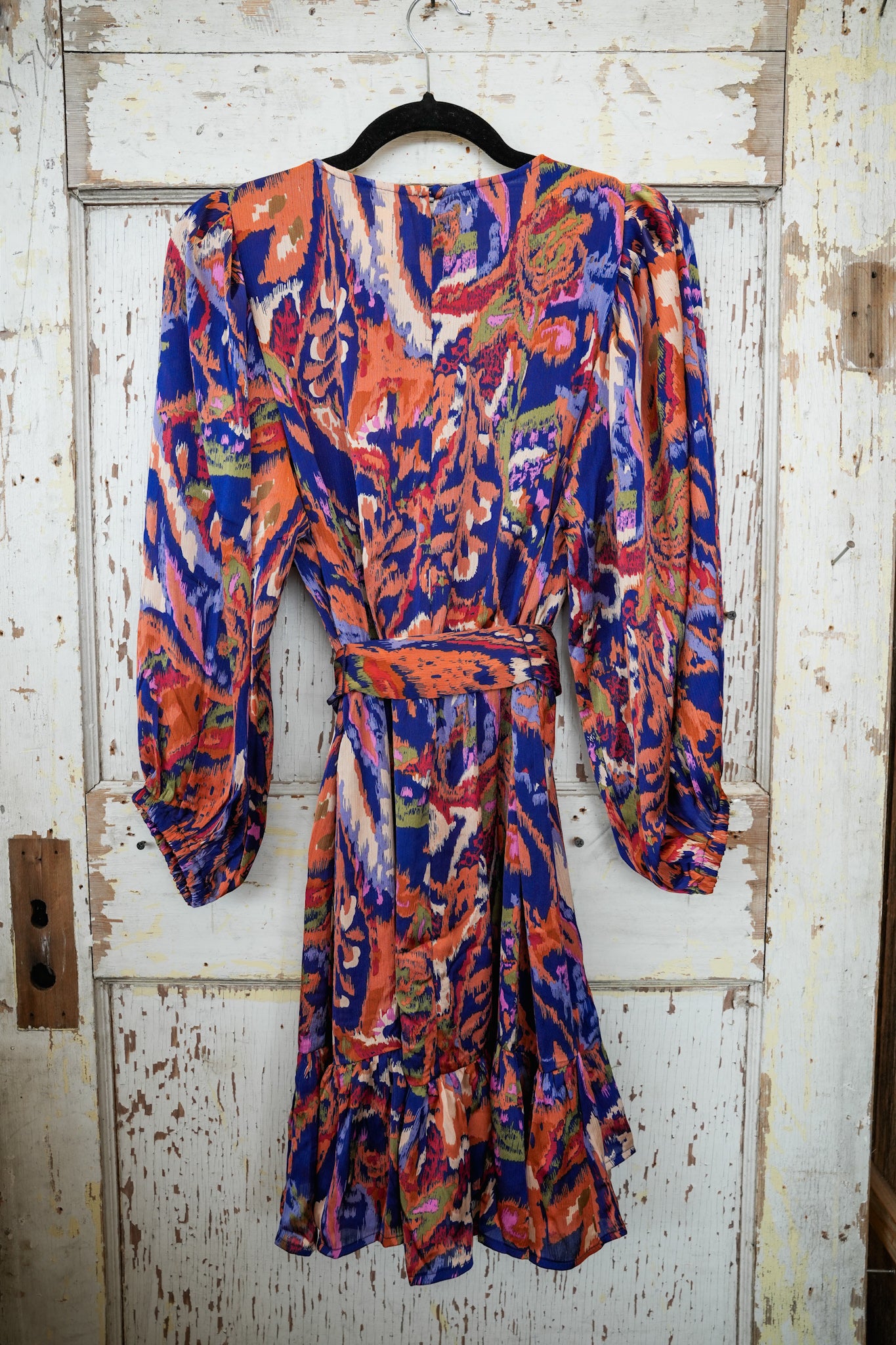 SAPPHIRE MIX LONG SLEEVE DRESS