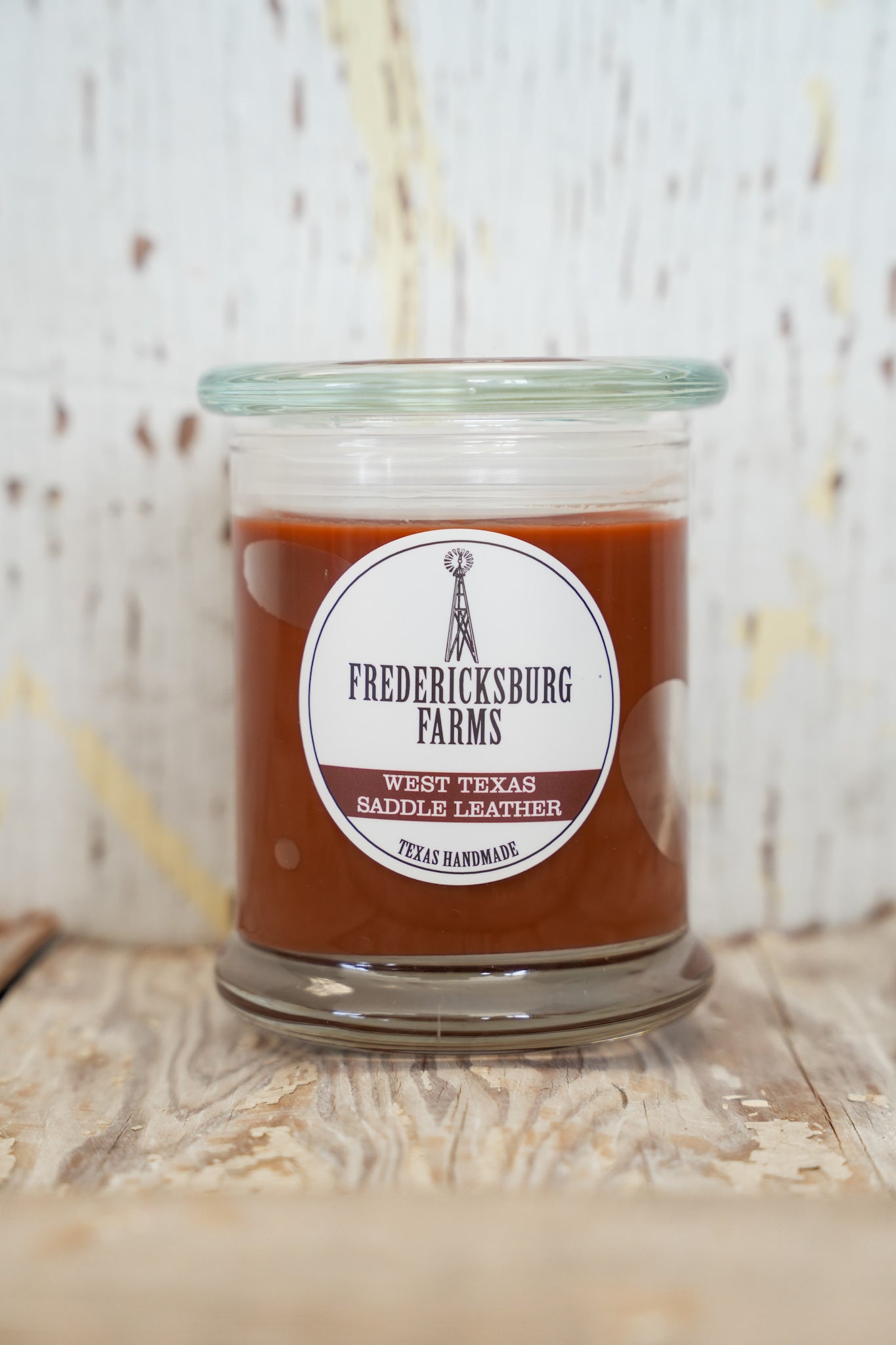 WEST TEXAS SADDLE LEATHER CANDLE | 9 OZ
