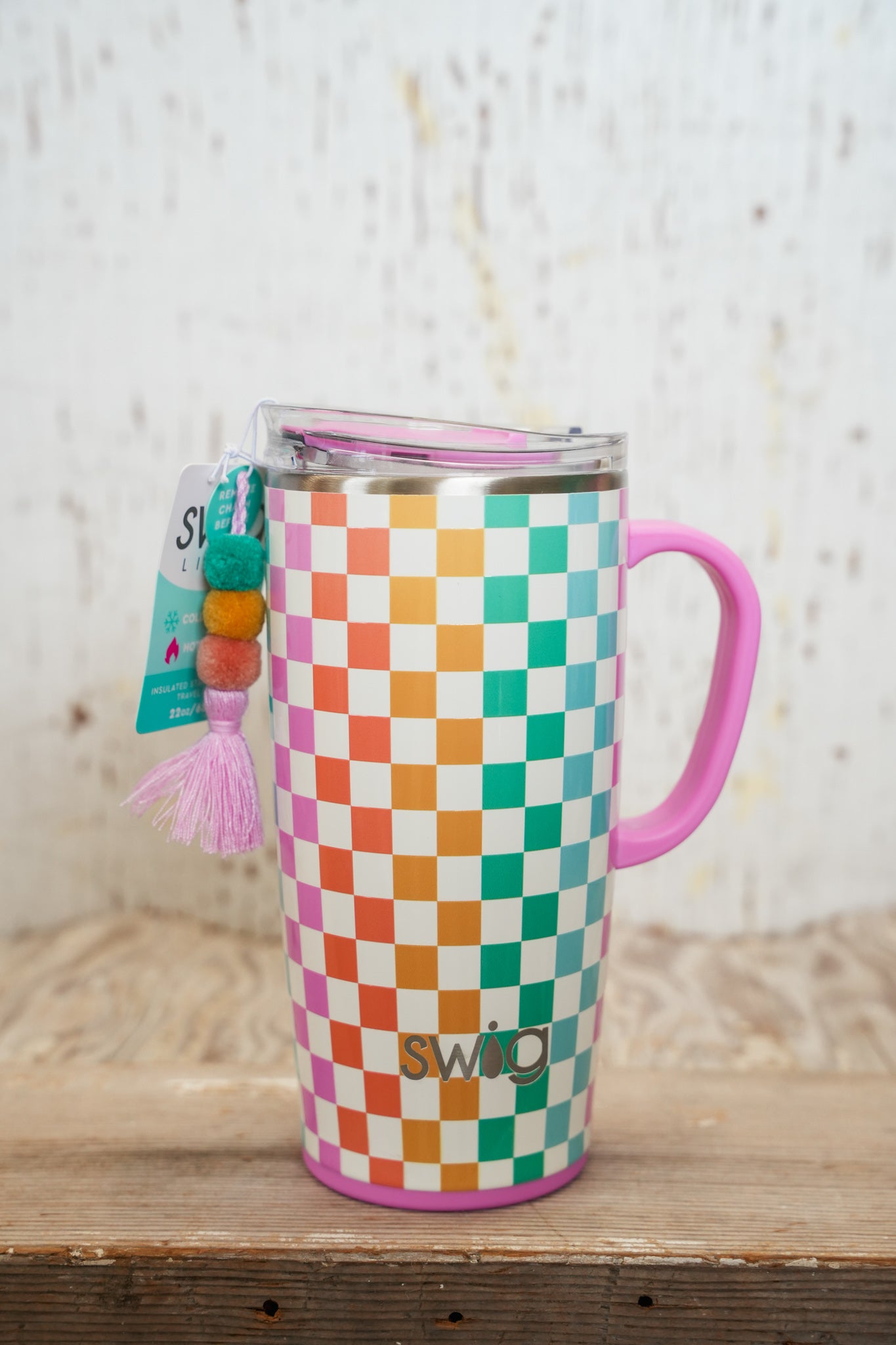CHECK MATE TRAVEL MUG 22 OZ