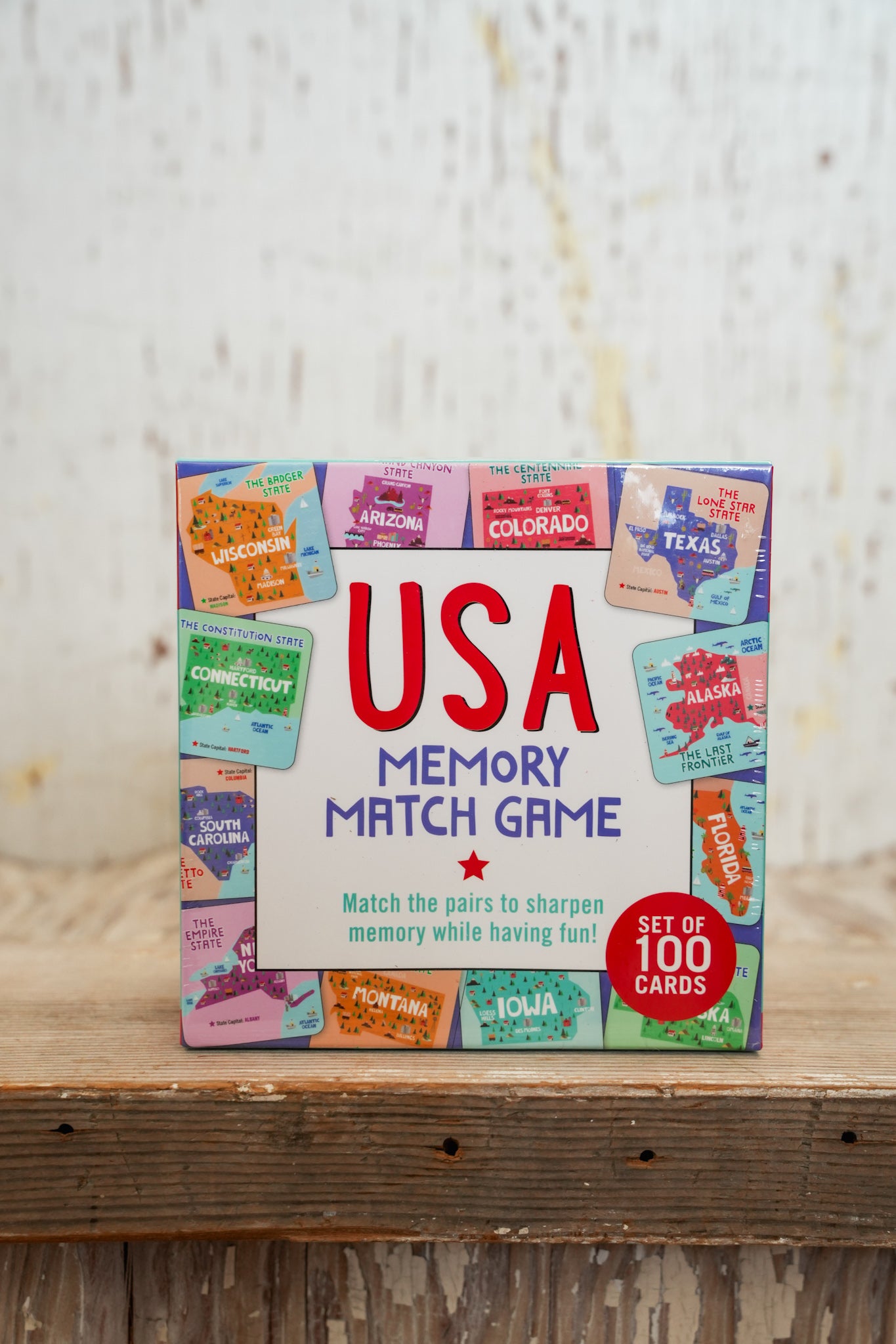 USA MEMORY MATCHING GAME