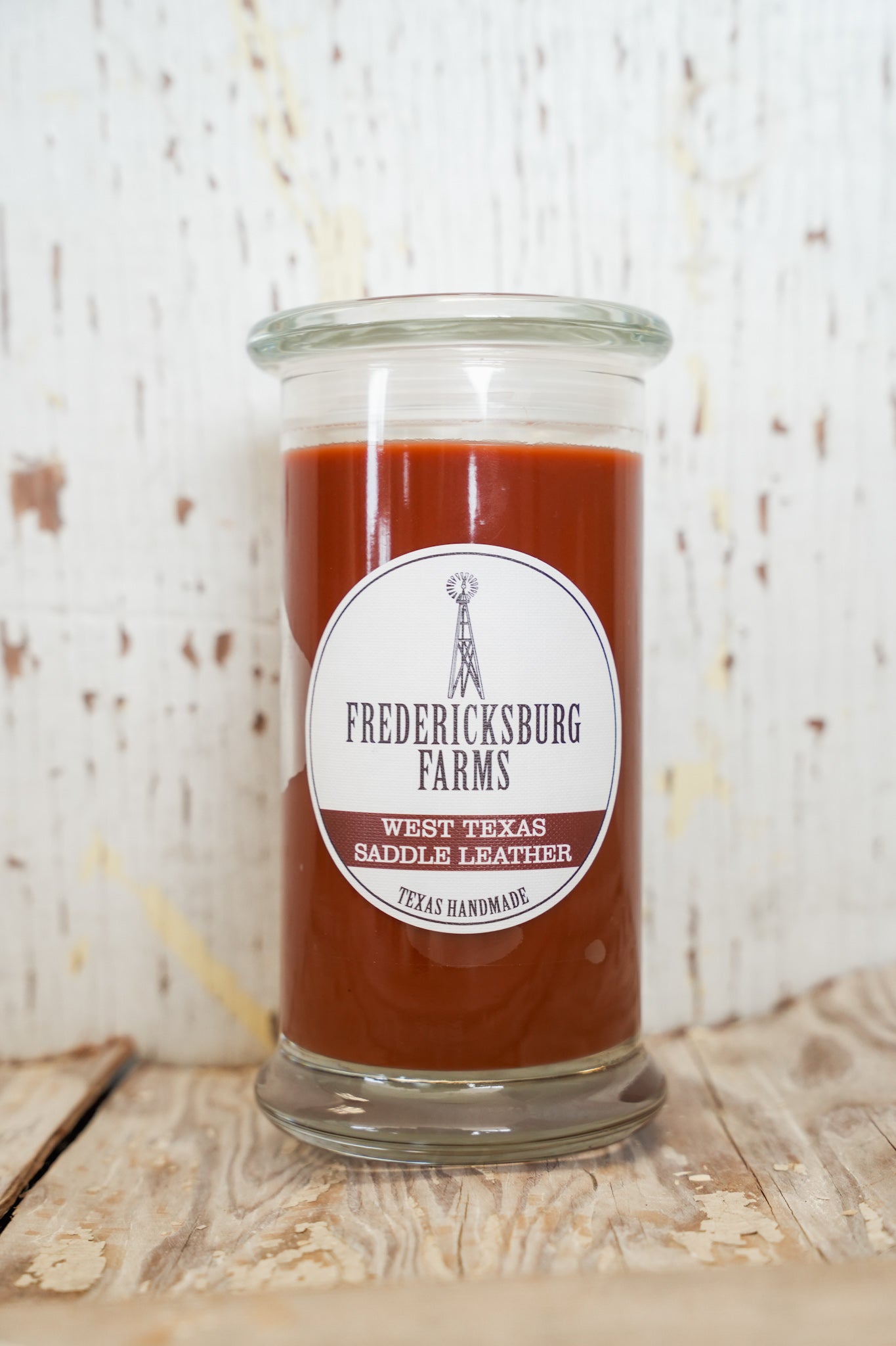 WEST TEXAS SADDLE LEATHER CANDLE | 16 OZ