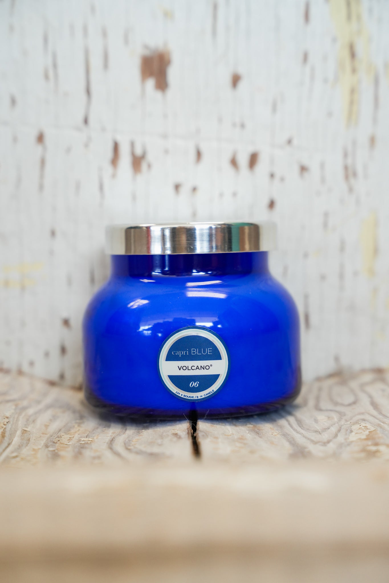 BLUE SIGNATURE JAR VOLCANO CANDLE | 19 OZ