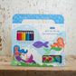 MERMAID ART ON THE GO COLORING SET